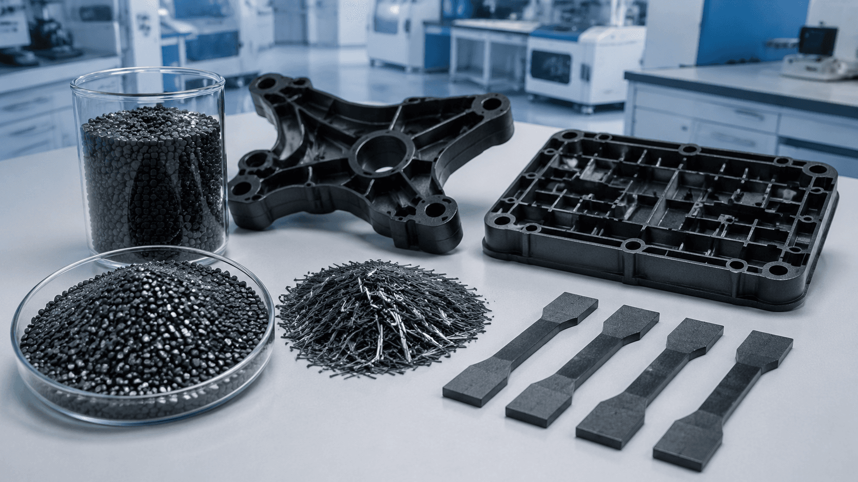 PA尼龙工程塑料在汽车轻量化结构件中的关键应用与性能解析 - 科信工程塑料材料方案
